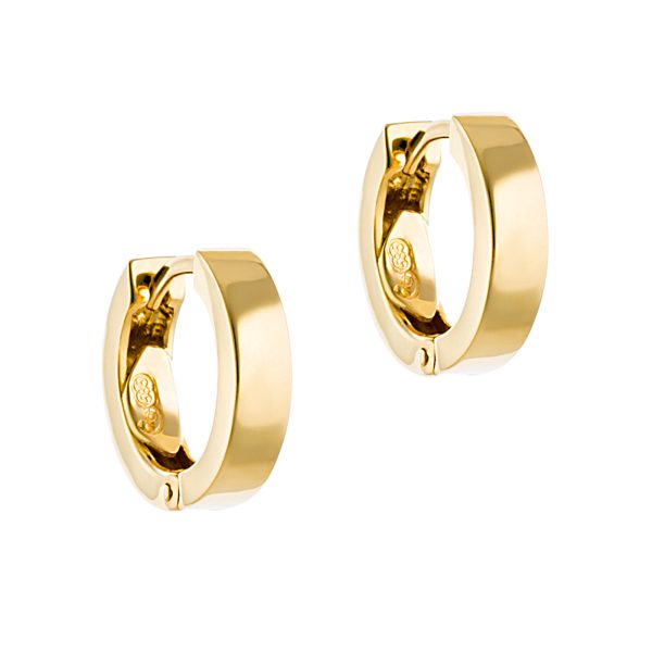 Huggie hoop earrings