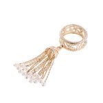 Tassel pearl ring